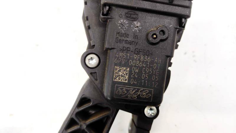 4M519F836AH Volvo V50 2005 Accelerator throttle pedal (potentiometer) - Thumbnail 3