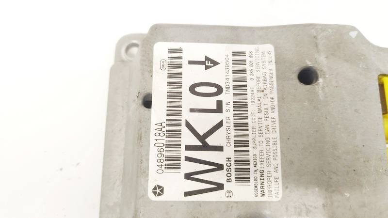04896018AA Jeep Grand Cherokee 2005 Airbag crash sensors module - Thumbnail 2