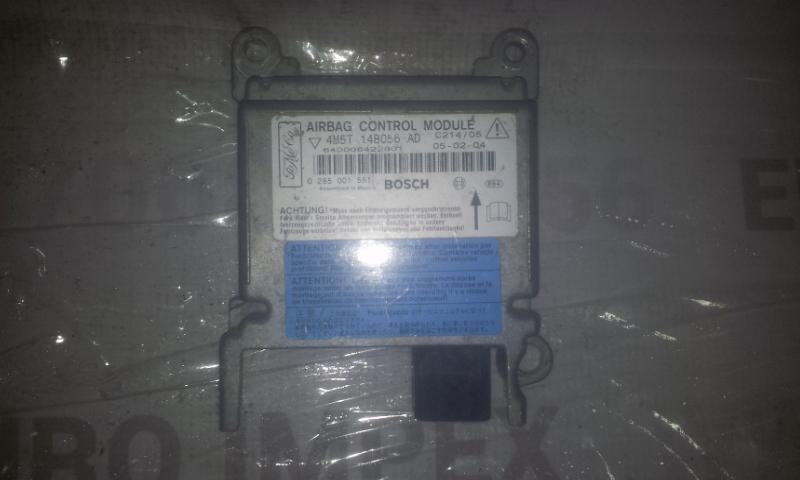 4M5T14B056AD Ford Galaxy 2006 SRS gaisa spilvena dators – gaisa spilvenu vadības bloks