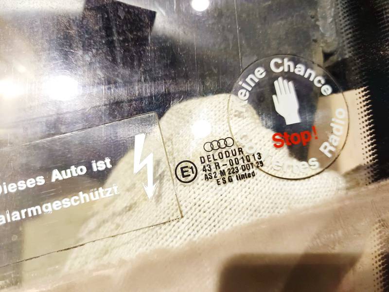 AS2 Audi 100 1985 Боковое окно - передний левый - Thumbnail 2