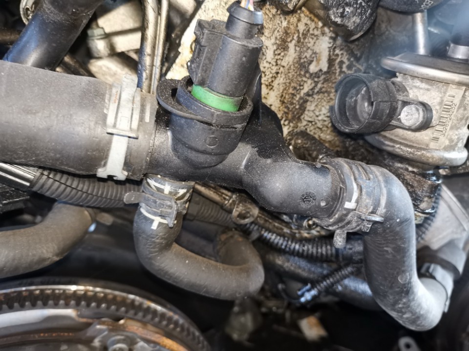 06a121133bb used Coolant Flange (Engine Coolant Thermostat Housing