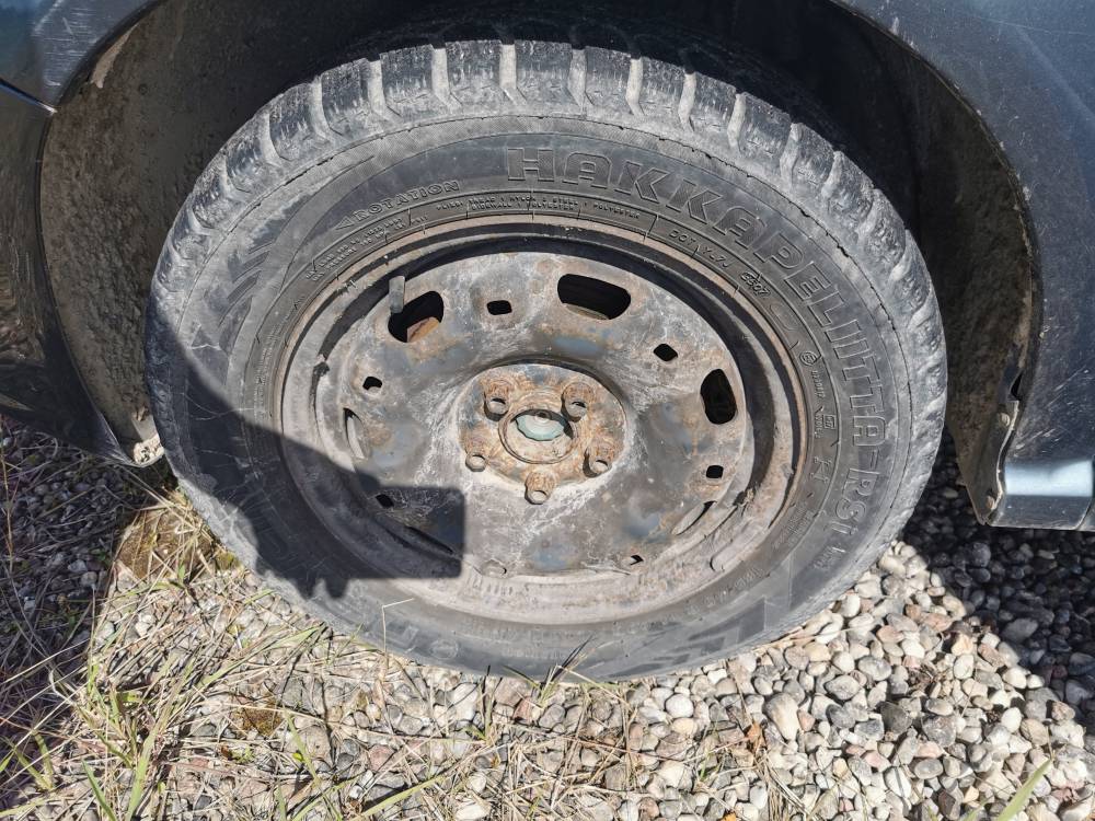 5X100 Skoda Fabia 2005 Komplet stalowych felg R14