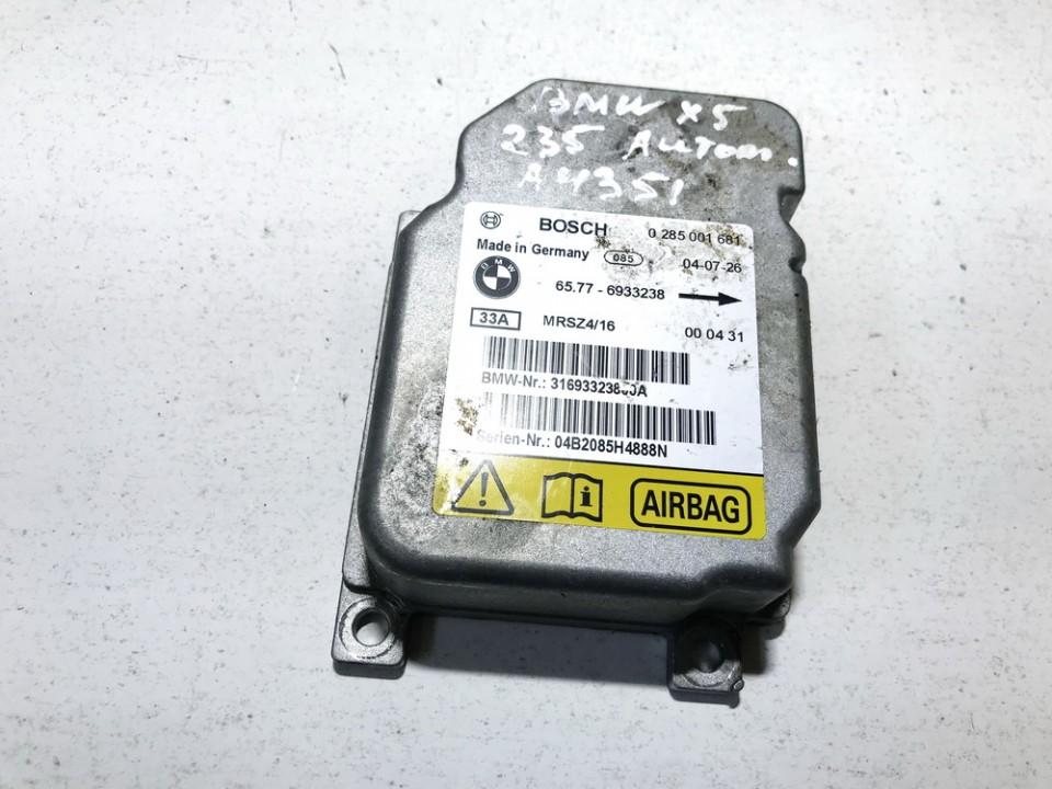 65776933238 BMW X5 2004 Airbag crash sensors module