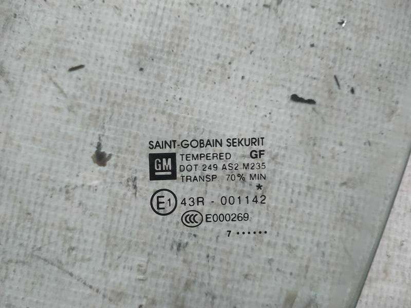 AS2 Opel Corsa 2007 Szyba drzwi - PRZEDNIE LEWE - Thumbnail 2