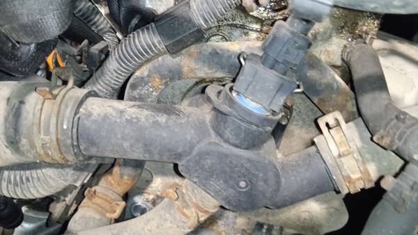 06A121133D Volkswagen Golf 1998 Coolant Flange (Engine Coolant Thermostat Housing Cover)