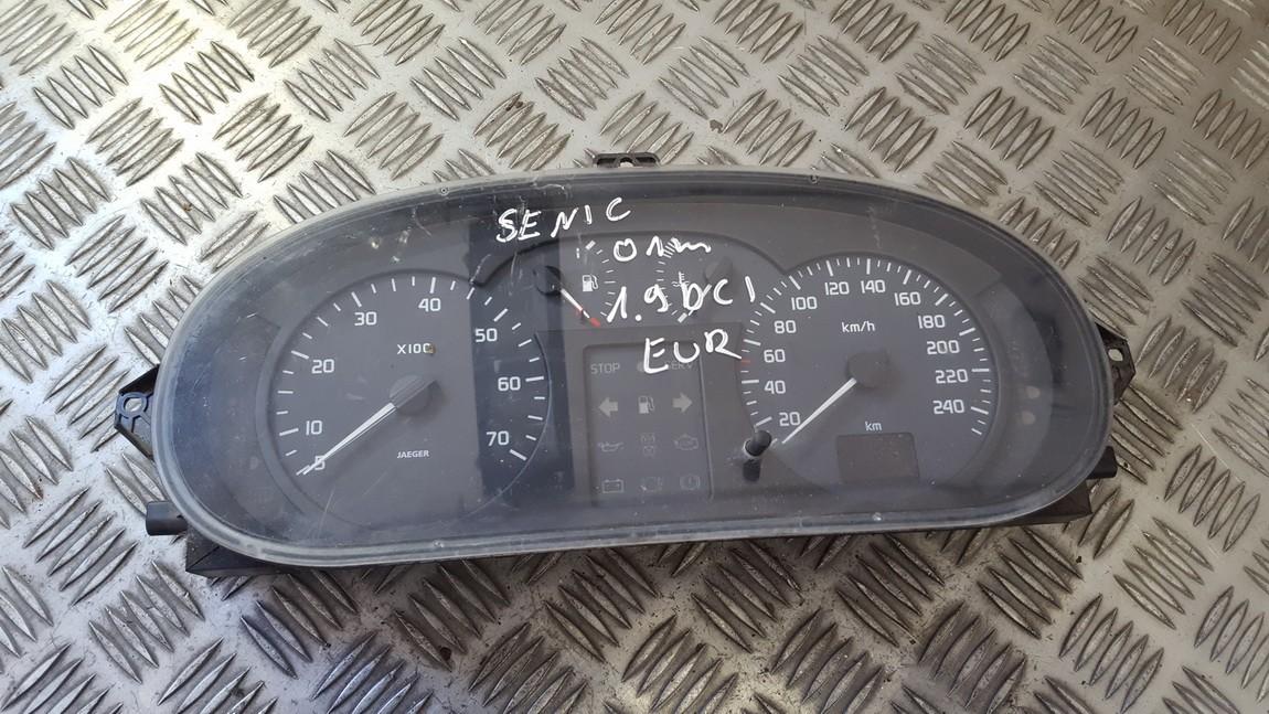 8200071820 Renault Scenic 2001 Speedometers - Cockpit - Speedo Clocks Instrument