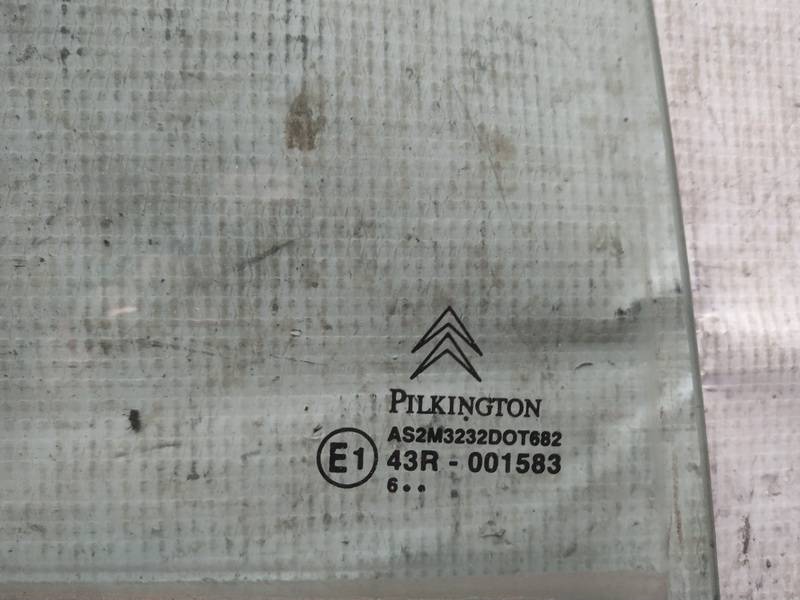 AS2 Citroen C3 2006 LUNA TRASERA DERECHA, 
Luna de la puerta trasera - ABAJO A LA DERECHA - Thumbnail 2