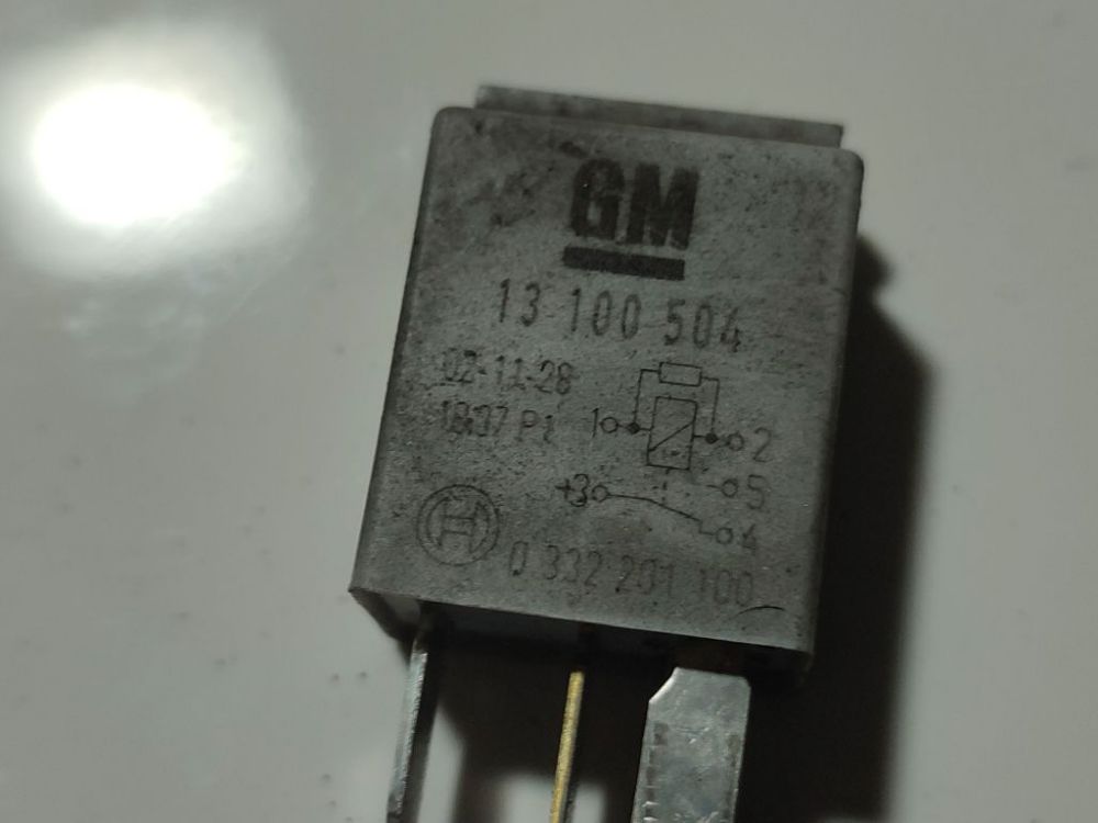 13100504 Opel Vectra 2003 RELÉ PARA AUTOMÓVIL - Thumbnail 4