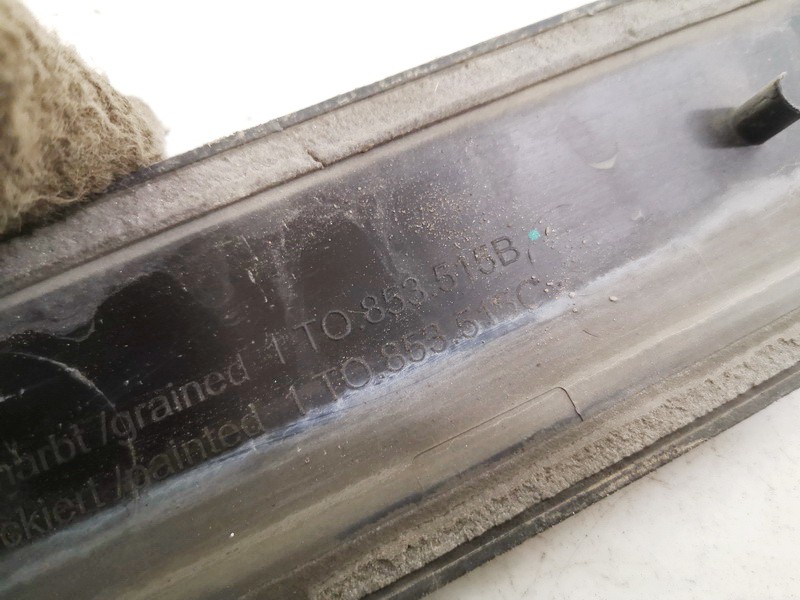 1T0853515B Volkswagen Touran 2004 Molding door - FRONT LEFT - Thumbnail 3