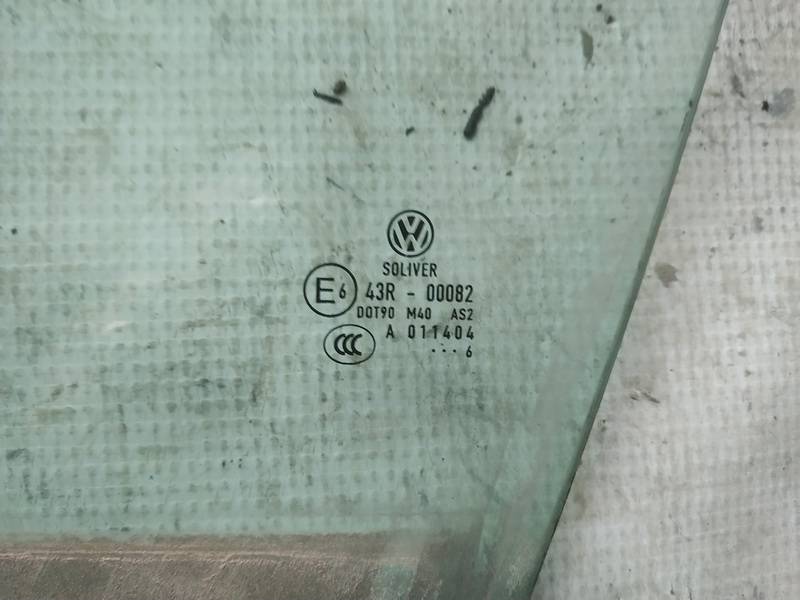 AS2 Volkswagen Passat 2006 Szyba drzwi - PRZEDNIE LEWE - Thumbnail 2