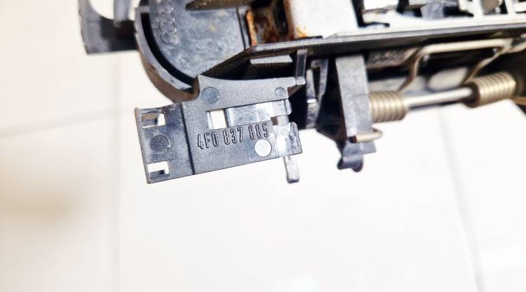 4F0837885 Audi A6 2005 Door Handle Exterior - FRONT LEFT - Thumbnail 3