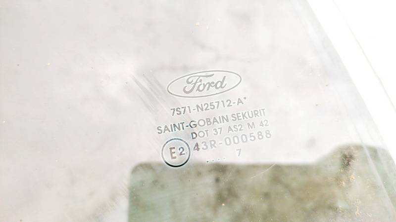 7S71N25712A Ford Mondeo 2007 LUNA TRASERA DERECHA, 
Luna de la puerta trasera - ABAJO A LA DERECHA - Thumbnail 3