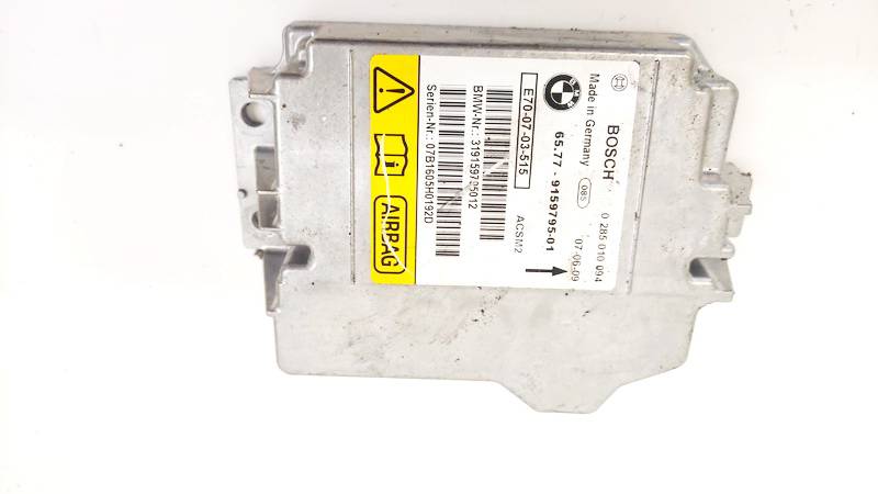 915979501 BMW X5 2008 Airbag crash sensors module