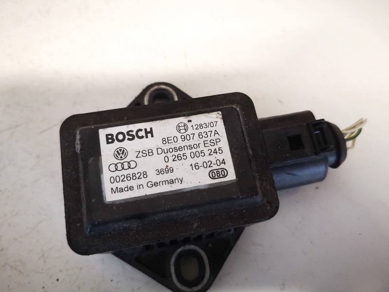 8E0907637A Audi A4 2004 Czujnik prędkości ESP - Thumbnail 2