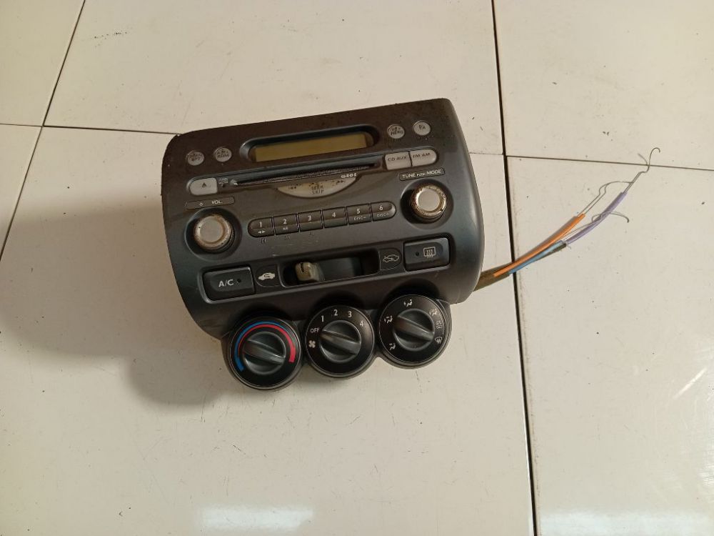 39100SAAG121 Honda Jazz 2003 Climate Control Panel and Autoradio