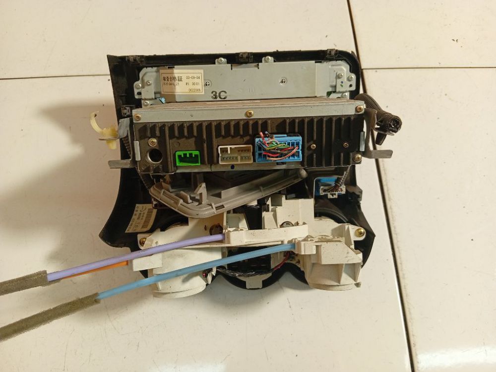 39100SAAG121 Honda Jazz 2003 Climate Control Panel and Autoradio - Thumbnail 4