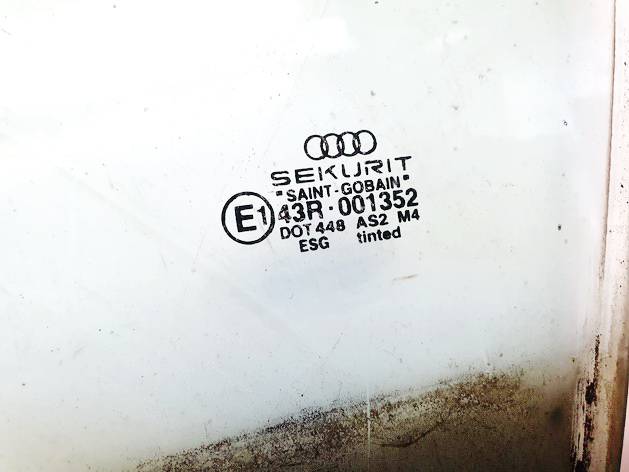 DOT448AS2M4 Audi A4 2002 LUNA DELANTERA IZQUIERDA, Luna de la puerta delantera - FRENTE IZQUIERDO - Thumbnail 2