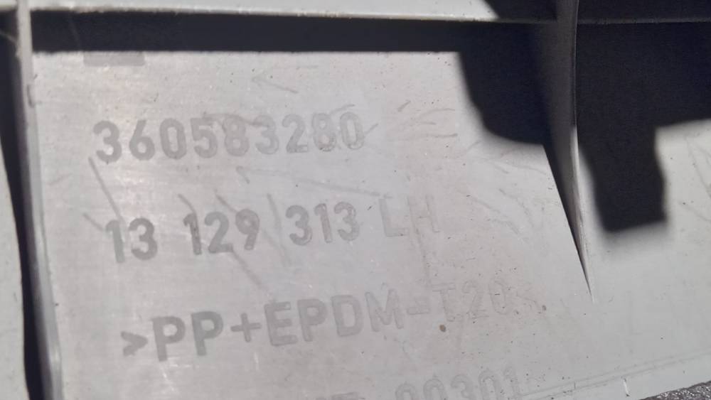 360583280 Opel Zafira 2005 Statramscio apdaila (stoikes apdaila) P.D. - Thumbnail 3