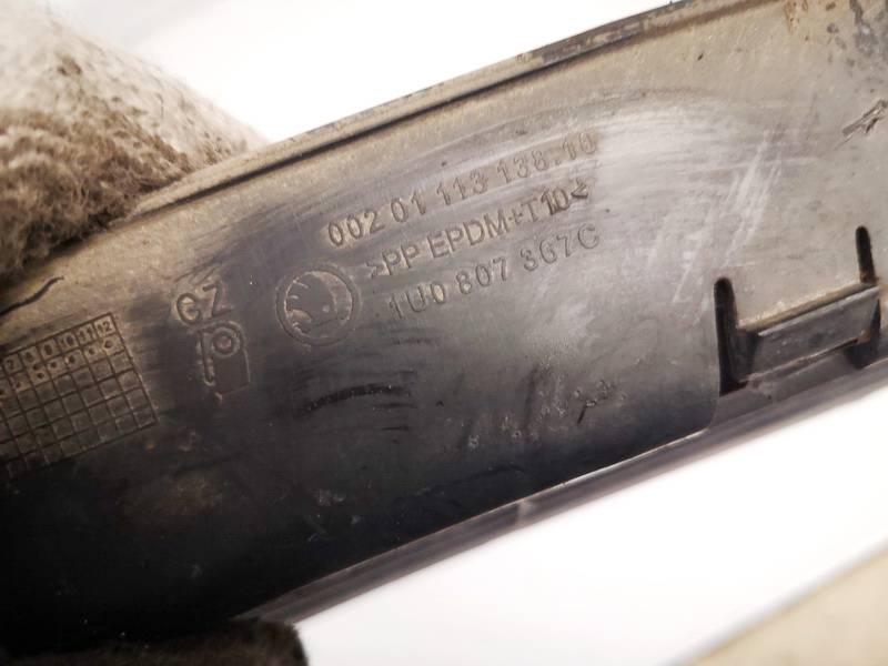 1U0807367C Skoda Octavia 2004 Bumper Grille - FRONT LEFT - Thumbnail 3