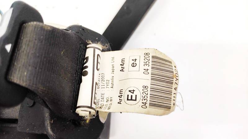 82480SWWG0 Honda CR-V 2008 Sicherheitsgurt Gurt Hinten Zentrum - Thumbnail 3