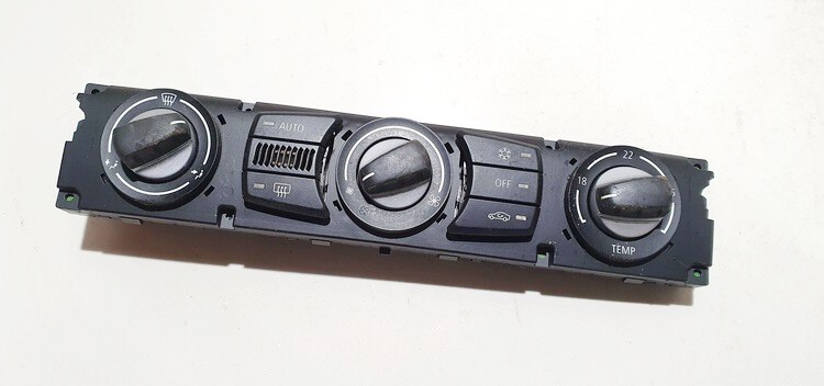 6411917771202 BMW 5-Series 2005 Climate Control Panel (heater control switches)