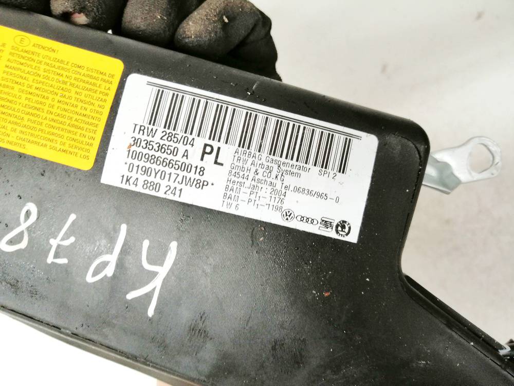 1K4880241 Skoda Octavia 2006 Sēdekļa drošības spilvens SRS - Thumbnail 3