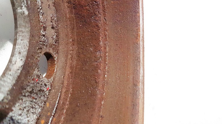 NEVENTILIUOJAMAS Mercedes-Benz A-CLASS 2004 Aizmugurējais bremžu disks - AIZMUGURE - Thumbnail 3