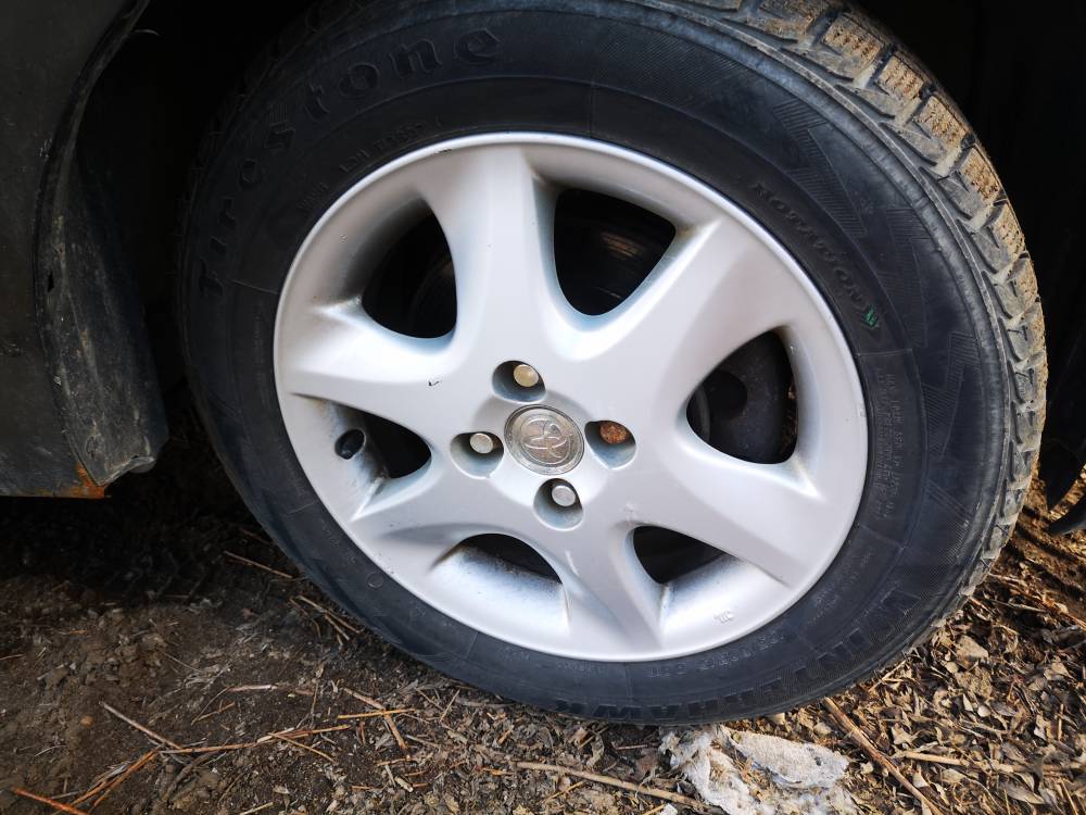 4X100 Toyota Corolla 2003 Komplet Kół Zimowych R15 - Thumbnail 4