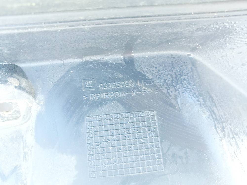 93265098 Opel Meriva 2009 Valytuvu apdailos plastmase P. - Thumbnail 3