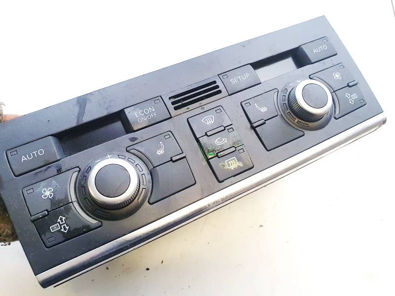 4L0820043F Audi Q7 2007 Climate Control Panel (heater control switches)