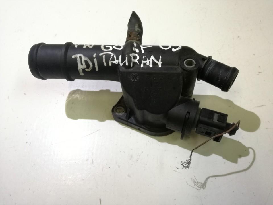 03L121132 Volkswagen Golf 2009 Coolant Flange (Engine Coolant Thermostat Housing Cover)