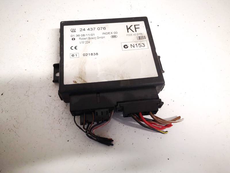 24437076 Opel Zafira 2002 General Module Comfort Relay (Unit)