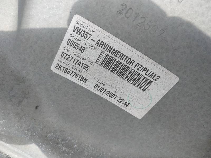 2K1837751BN Volkswagen Touran 2004 Door winder mechanism (Window Regulator) - FRONT LEFT - Thumbnail 2