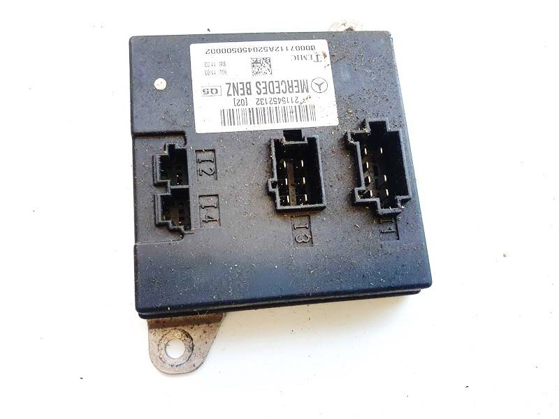 2115452132 Mercedes-Benz E-CLASS 2004 General Module Comfort Relay (Unit)