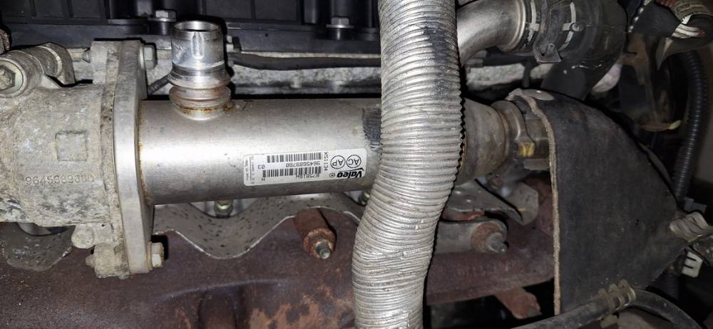 9645689780 Volvo V50 2005 Труба ERG (Радиатор рециркуляции) (ЕГР)(Радиатор системы EGR) - Thumbnail 2