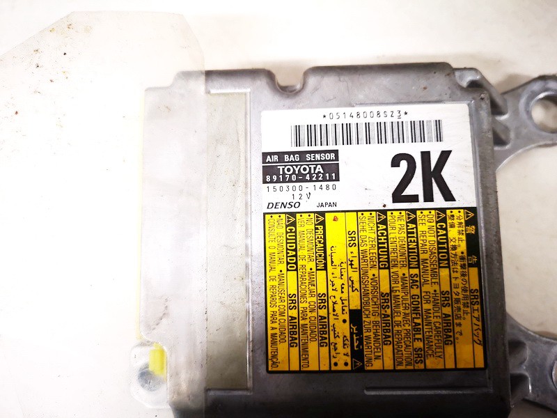 8917042211 Toyota RAV-4 2008 Steuergerät ECU Modul Airbag steuergerät - Thumbnail 2