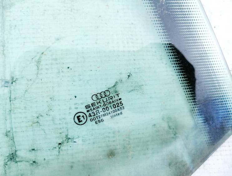 43R-001025 Audi 100 1994 Door-Drop Glass - REAR RIGHT - Thumbnail 2