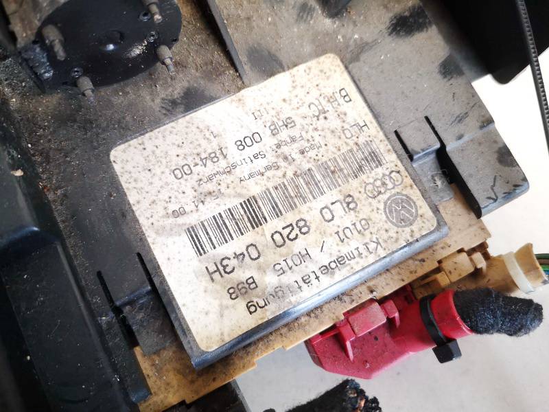 8L0820043H Audi A3 2000 Climate Control Panel (heater control switches) - Thumbnail 2