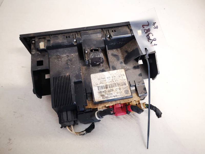 8L0820043H Audi A3 2000 Climate Control Panel (heater control switches) - Thumbnail 3