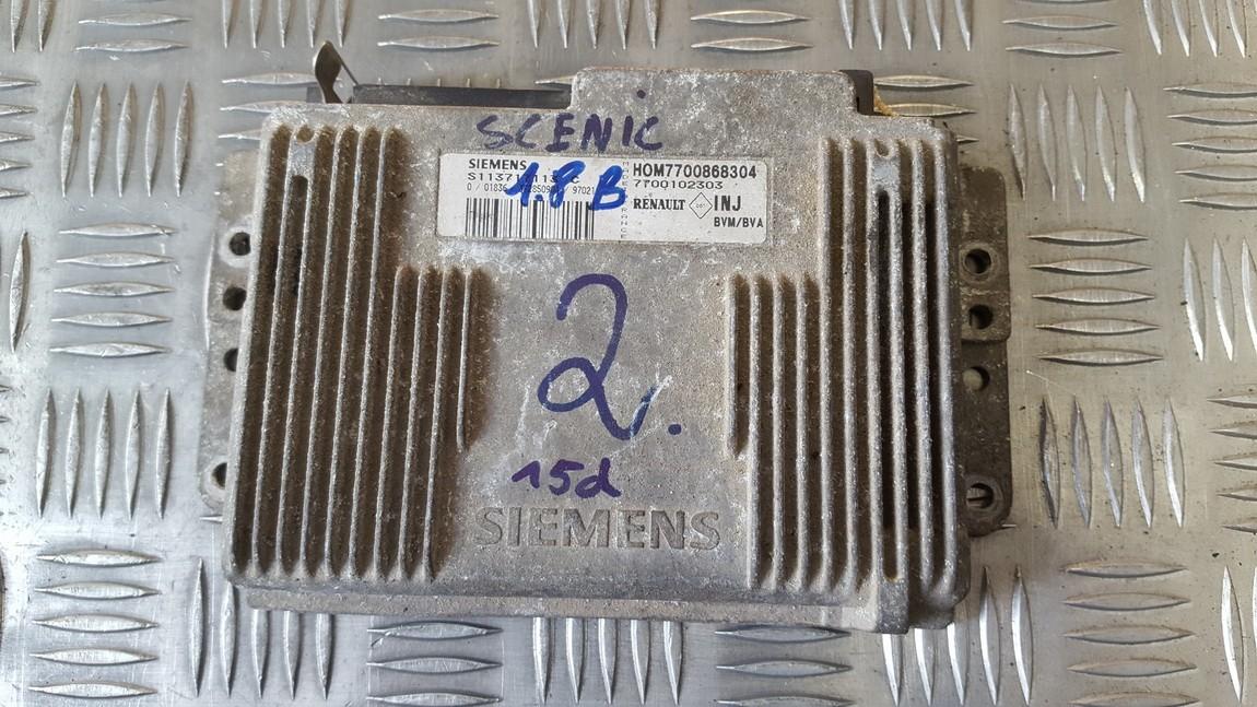 H0M7700868304 Renault Scenic 1998 Dzinēja vadības bloks