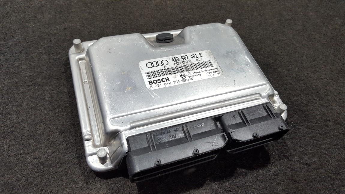 4B2907401E 0281010394, 28SA4619, EDC15VM+ ECU Engine Computer (Engine