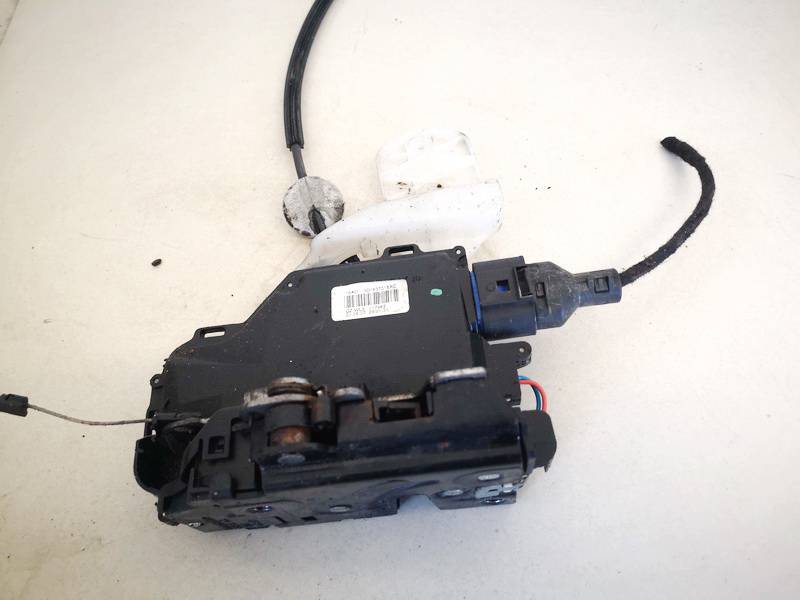 3D1837016AC Volkswagen Caddy 2007 Door Lock Mechanism - FRONT RIGHT - Thumbnail 2