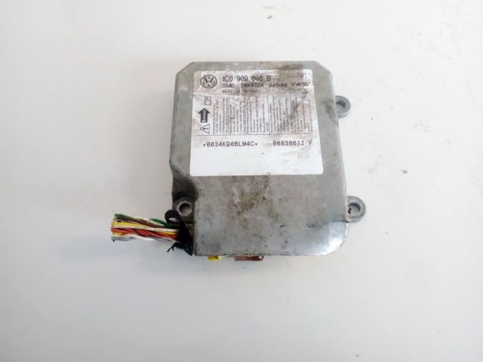 1C0909605B Volkswagen Passat 2003 Airbag crash sensors module