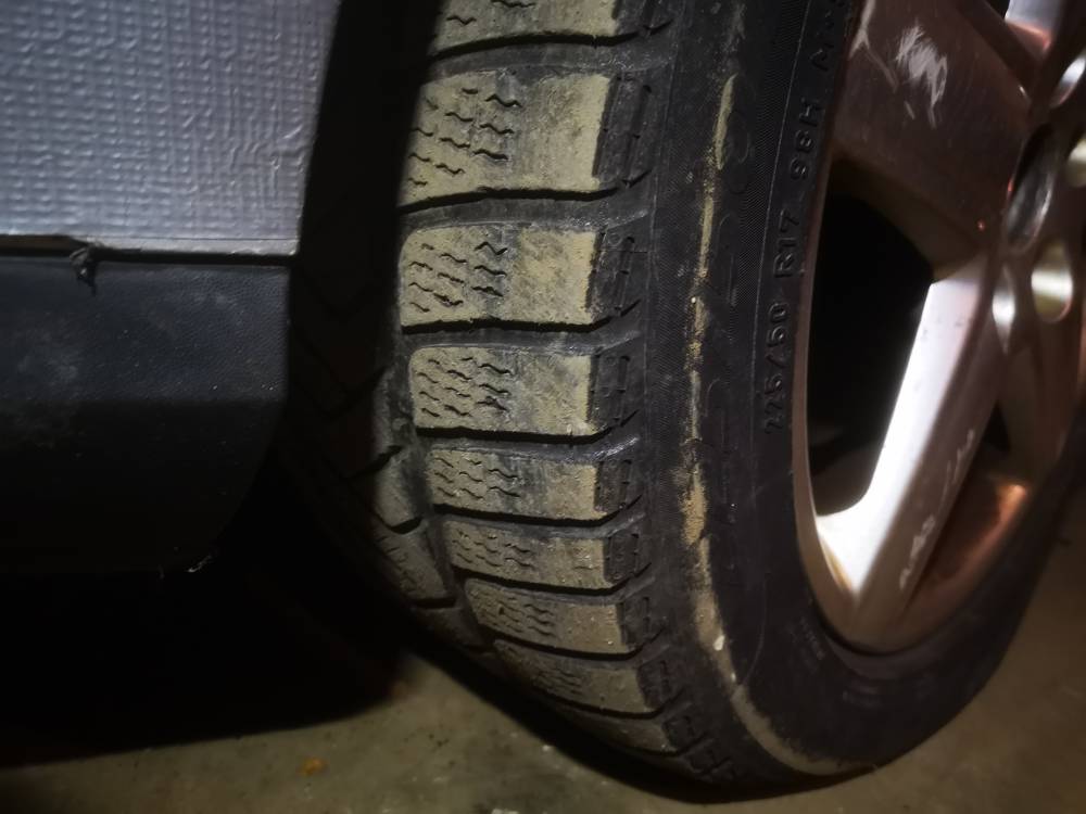 5X112 Volkswagen Passat 2006 Komplet Kół Zimowych R17 - Thumbnail 5