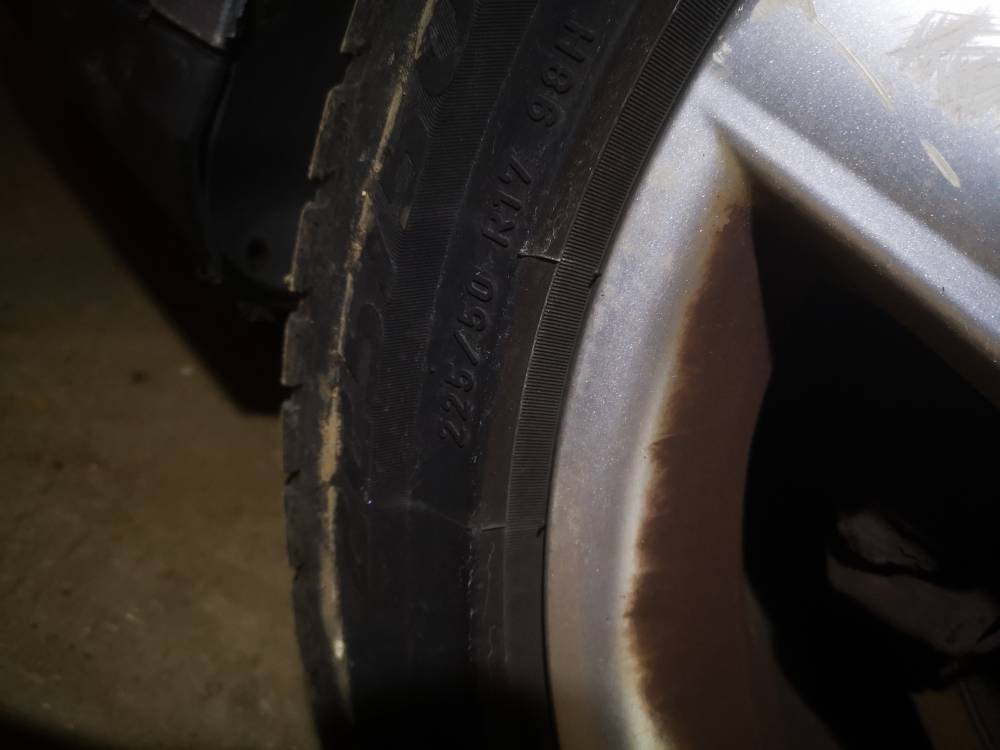 5X112 Volkswagen Passat 2006 Komplet Kół Zimowych R17 - Thumbnail 4