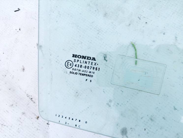 43R007951 Honda CR-V 2002 Vitre de Porte Avant Droite - Thumbnail 3