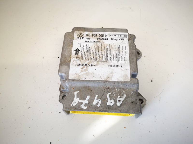 1K0909605N Volkswagen Golf Plus 2005 Airbag crash sensors module