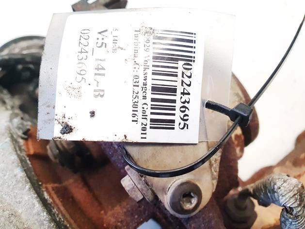 03L253016T Volkswagen Golf 2011 Turbo Turbocharger - Thumbnail 2