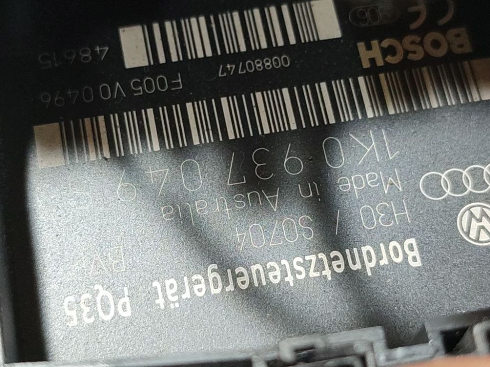 1K0937049AQ Volkswagen Touran 2004 General Module Comfort Relay (Unit) - Thumbnail 3