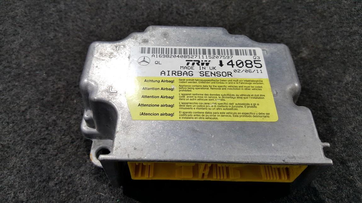 A1698204085 Mercedes-Benz B-CLASS 2006 Airbag crash sensors module